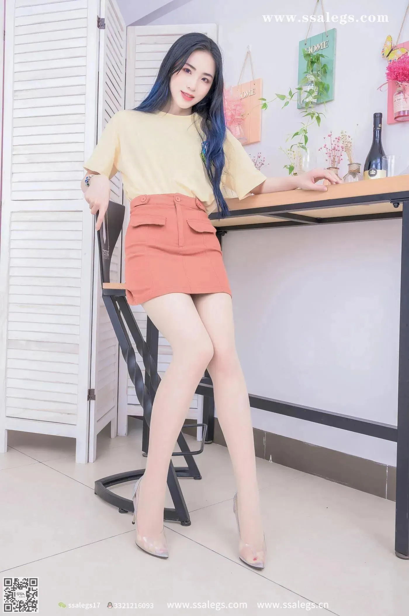 [SSA丝社]超清写真 NO.355 茵茵第一次见面请多多关照 [85P]插图3